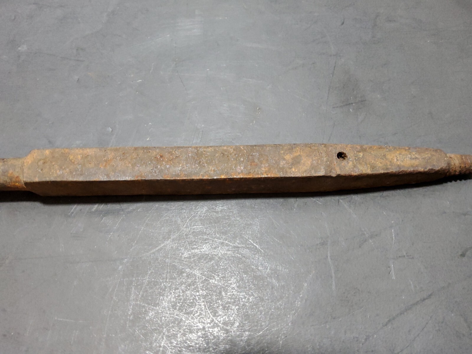 VINTAGE Farm Tool Barn BEAM AUGER BIT HAND DRILL About 18.5″ Long