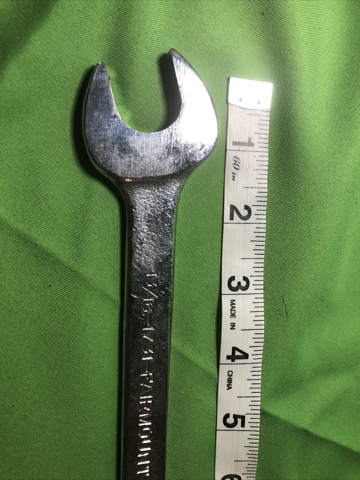 Vintage NOS Fairmount #1731 13/16 X 3/4 #1731 Open End Wrench
