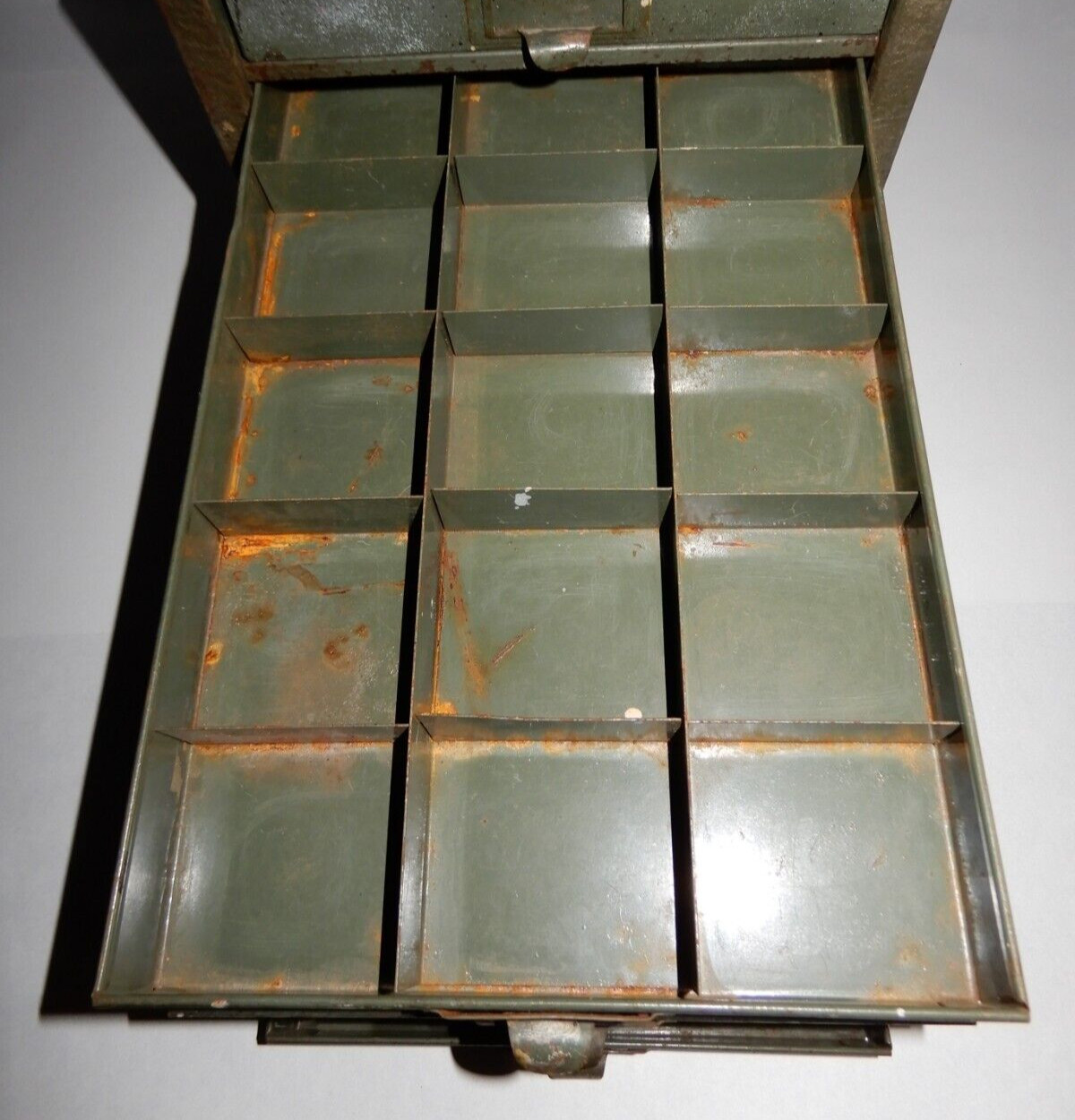 VINTAGE KENNEDY 5 DRAWER PARTS HARDWARE ORGANIZER BOX CHEST MACHINIST CABINET