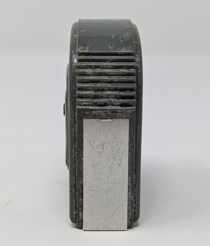 Vtg CRAFTSMAN BLACK & WHITE TAPE Measure 6 ft. | No. 3919 Green on Silver | READ