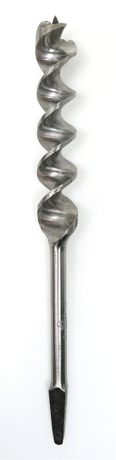RARE Vtg Stanley Russell Jennings Bit Brace Auger No.100RJ 15/16″ 9.25″Long NWOT