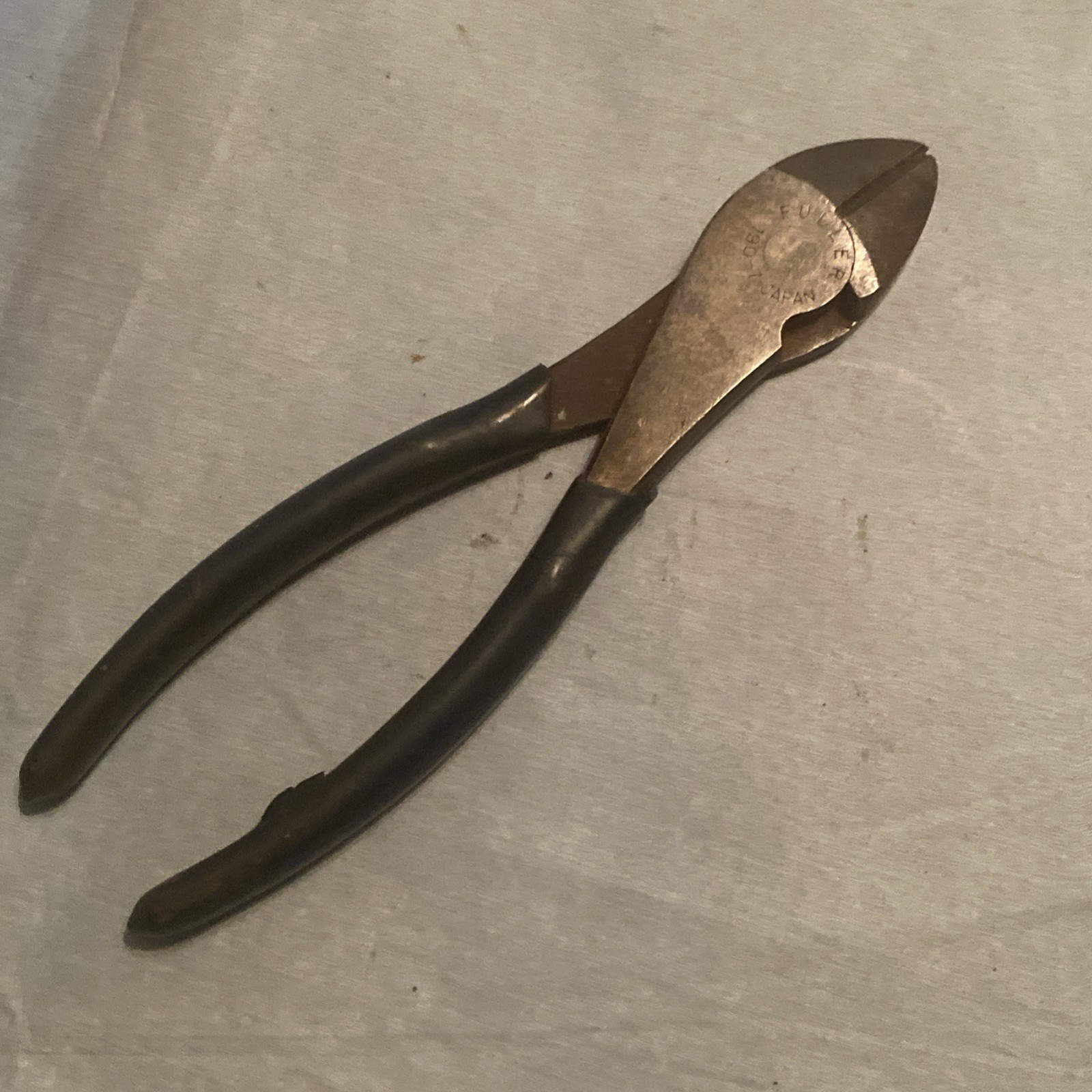 Vintage Fuller No.190-7 Diagonal Cutter Pliers Made In Japan Used High Quality!