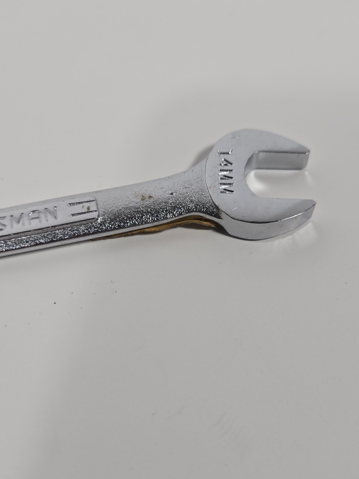 Craftsman 12mm 14mm Double Open End Wrench Forged In USA #44506 NOS