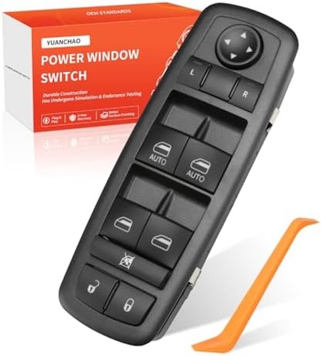 Front Left Driver Side Master Power Window Switch Control Switch Compatible w…