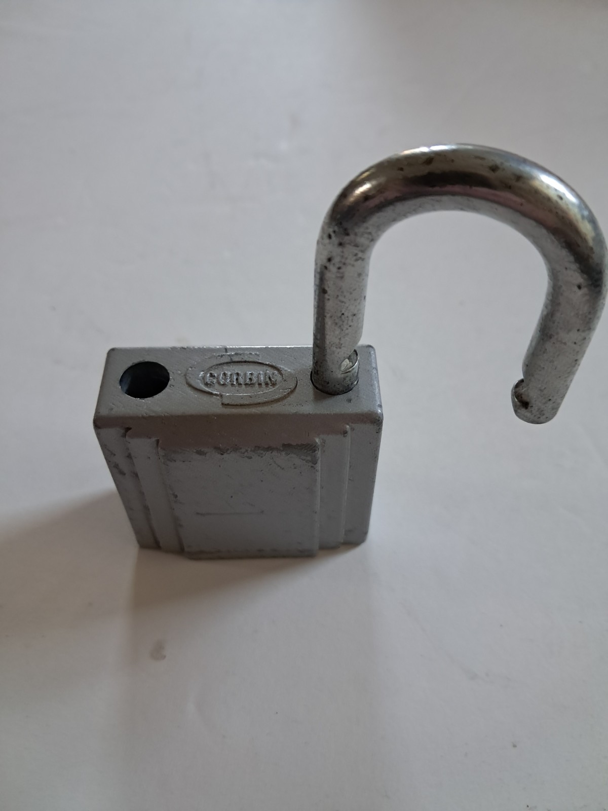 Antique Corbin Brass Padlock with Key + Vintage Master Lock 77 Lion Head Lot