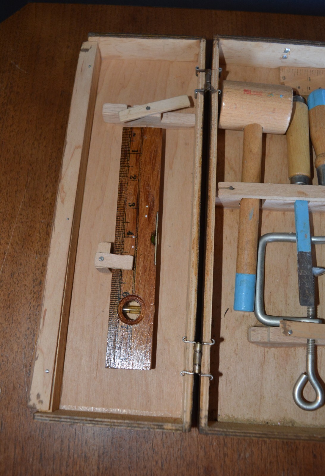 VTG Children’s Tool Kit & Wood Portable Storage Case