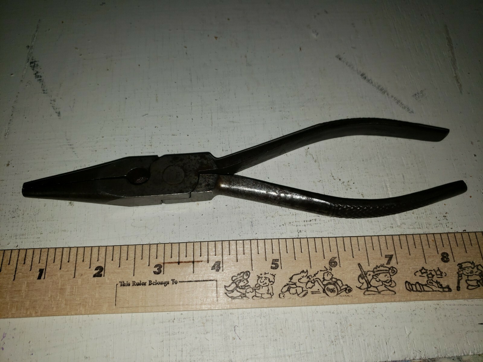 Vintage Japan Needle Nose Pliers FIX”N”SAVE -8″ long-Japan Tools Were Great-Nice