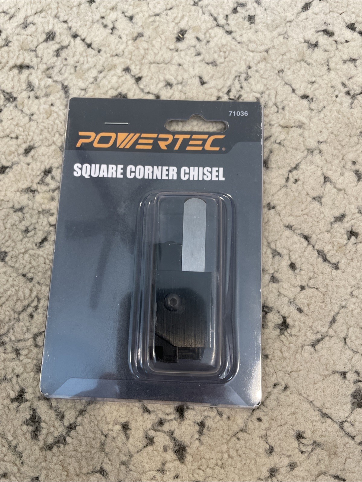 Square Corner Chisel Spring-Loaded Mortise Chisel for Use with Hammer Free Ship