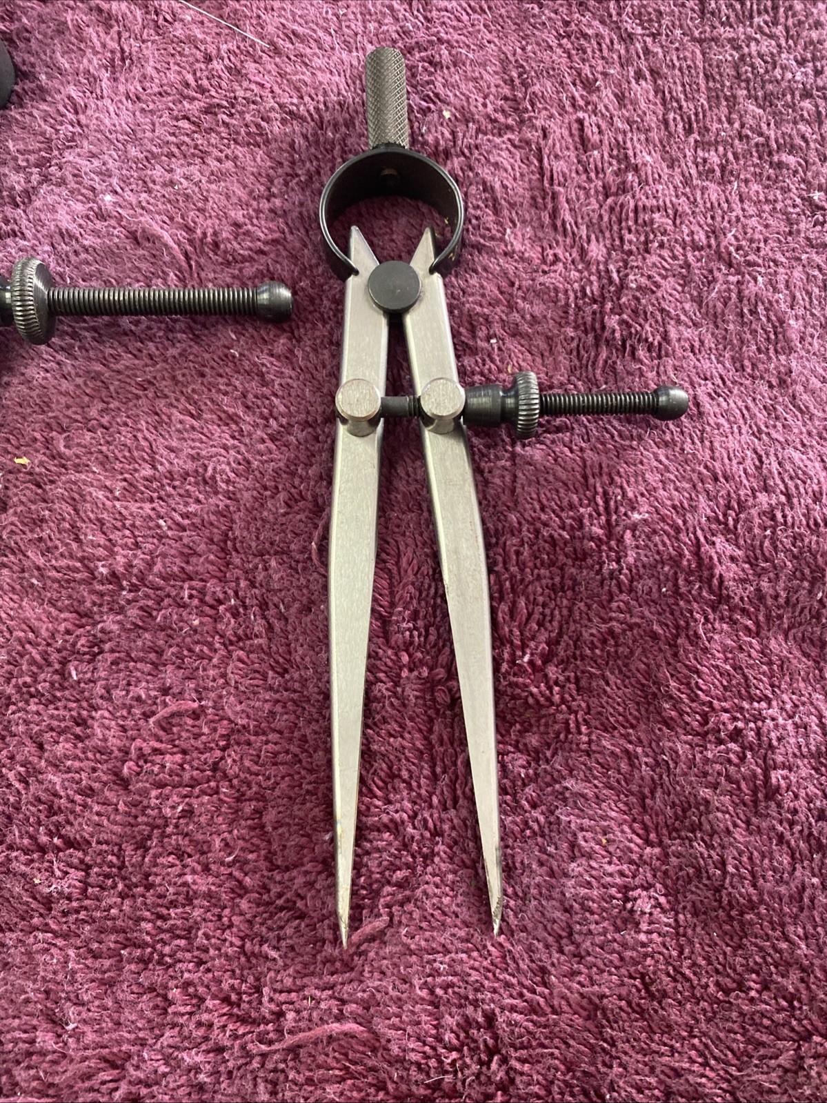 Set Of 3 Vintage Craftsman Calipers & Divider Machinist Drafting Tools