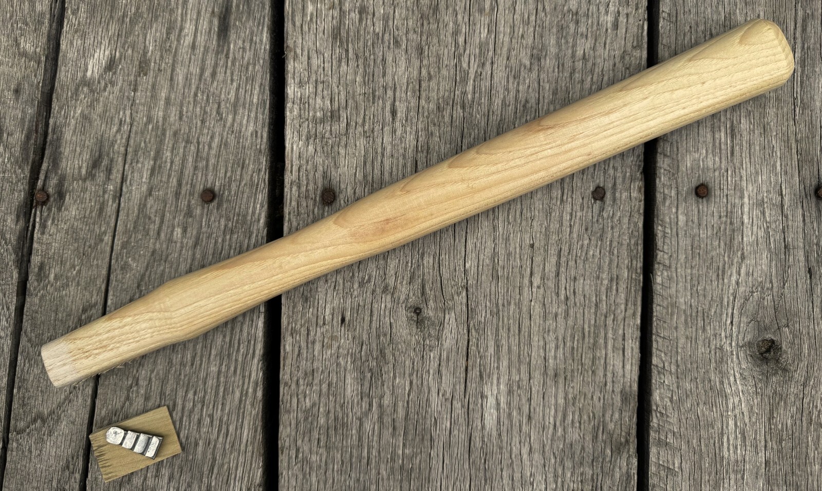 Beaver Tooth 18″ Hickory Ball Pein Replacement Hammer Handle Made in USA