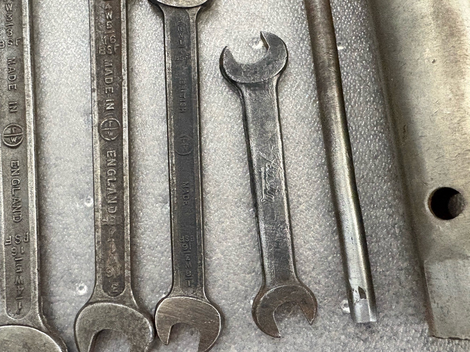 Austin Healey tool roll tool kit