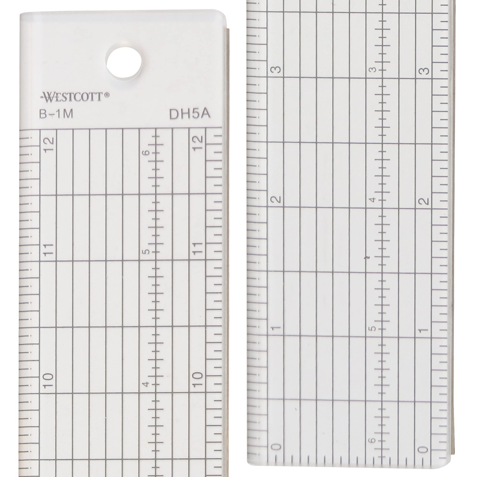Westcott Grid Ruler With Metal Cutting Edge, 1.5 Tools & Home Improvement