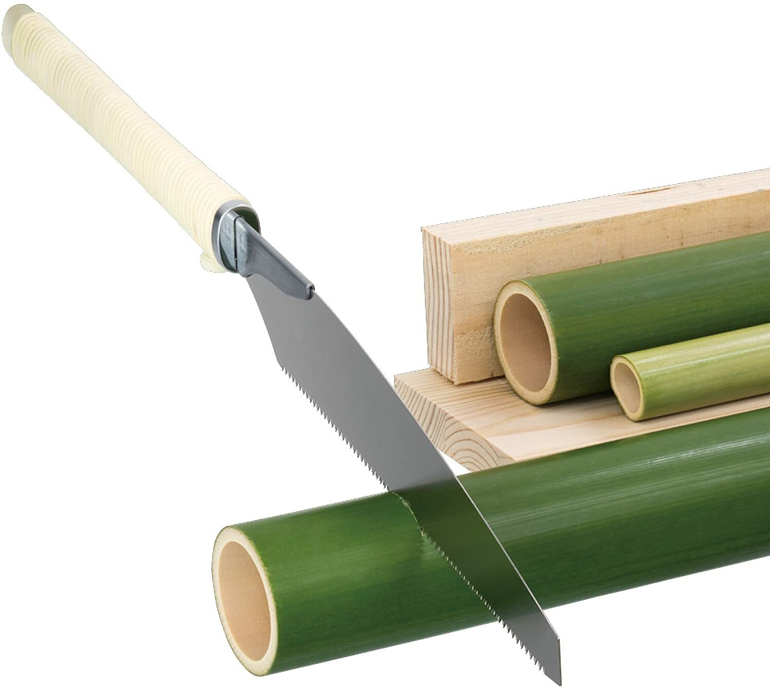 Japanese Bamboo Cutting Saw 240mm Gyokucho Carpentry Tool Japan
