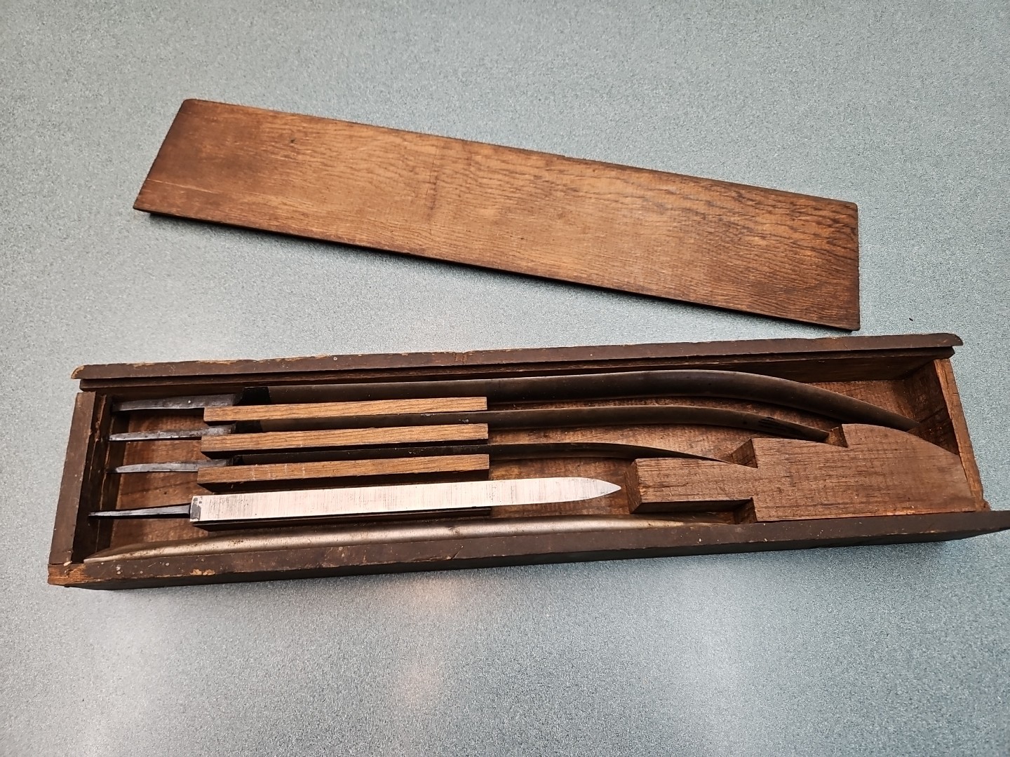 MOUND TOOL Co. Special Hollow Ground Scraping Tool Set