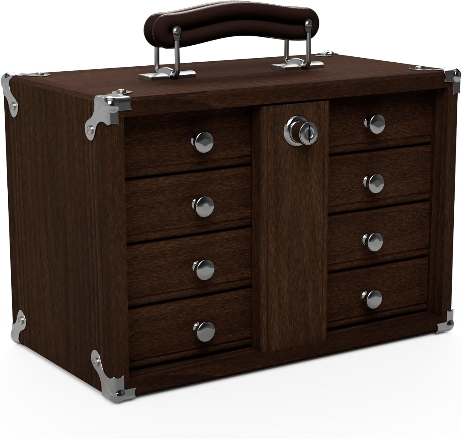 1 GI-T24D 11-Drawer Top & 1 GI-T12D 4-Drawer Mini Chest Gerstner International