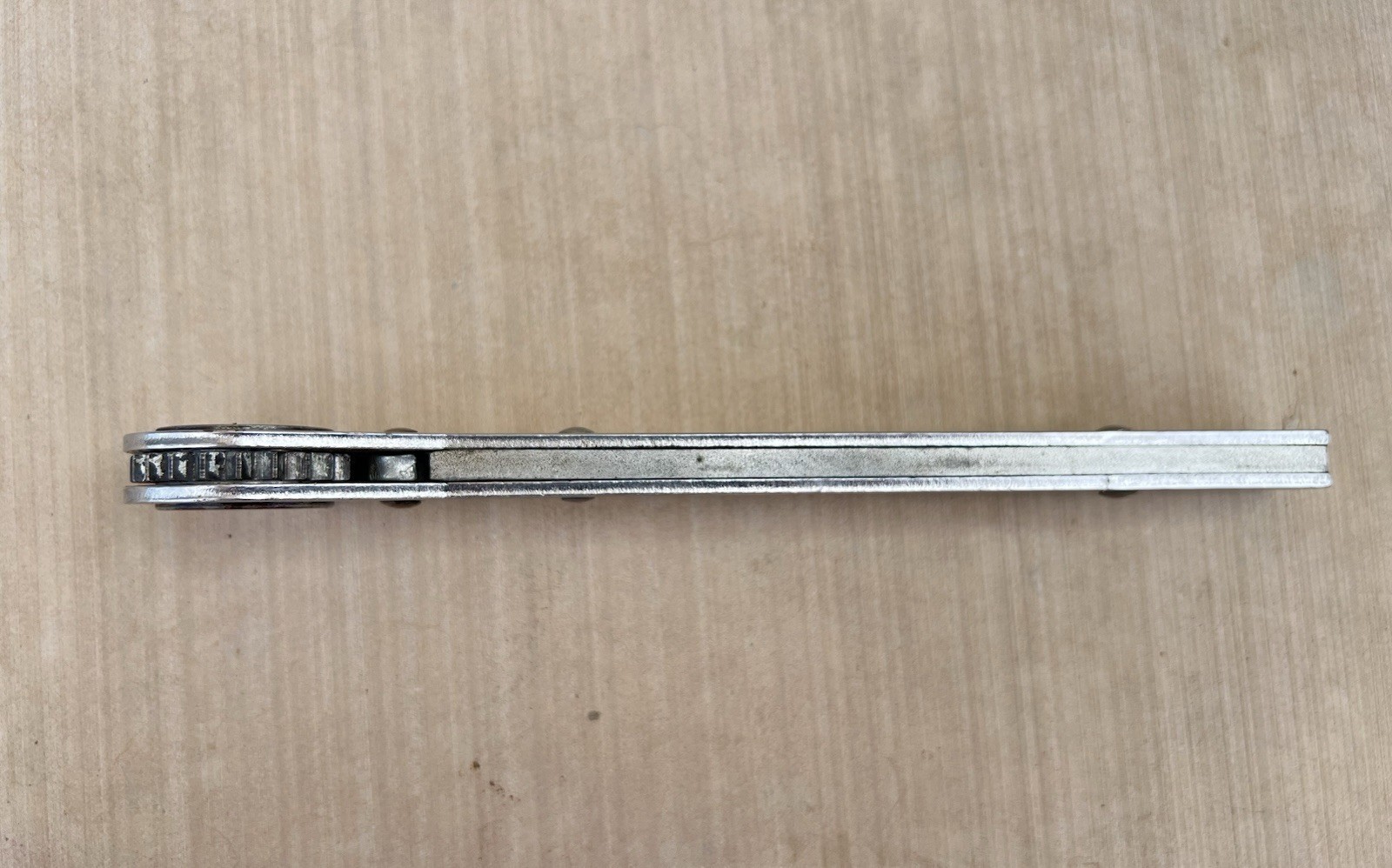 Vintage Owatonna Tool Co 541-4 Ratcheting Wrench Gopher 11/16″ – RARE