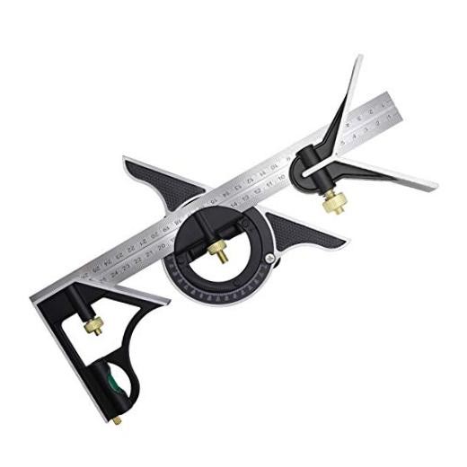 Square 12″ Stainless Steel Horizontal Square Multi-Function Combination
