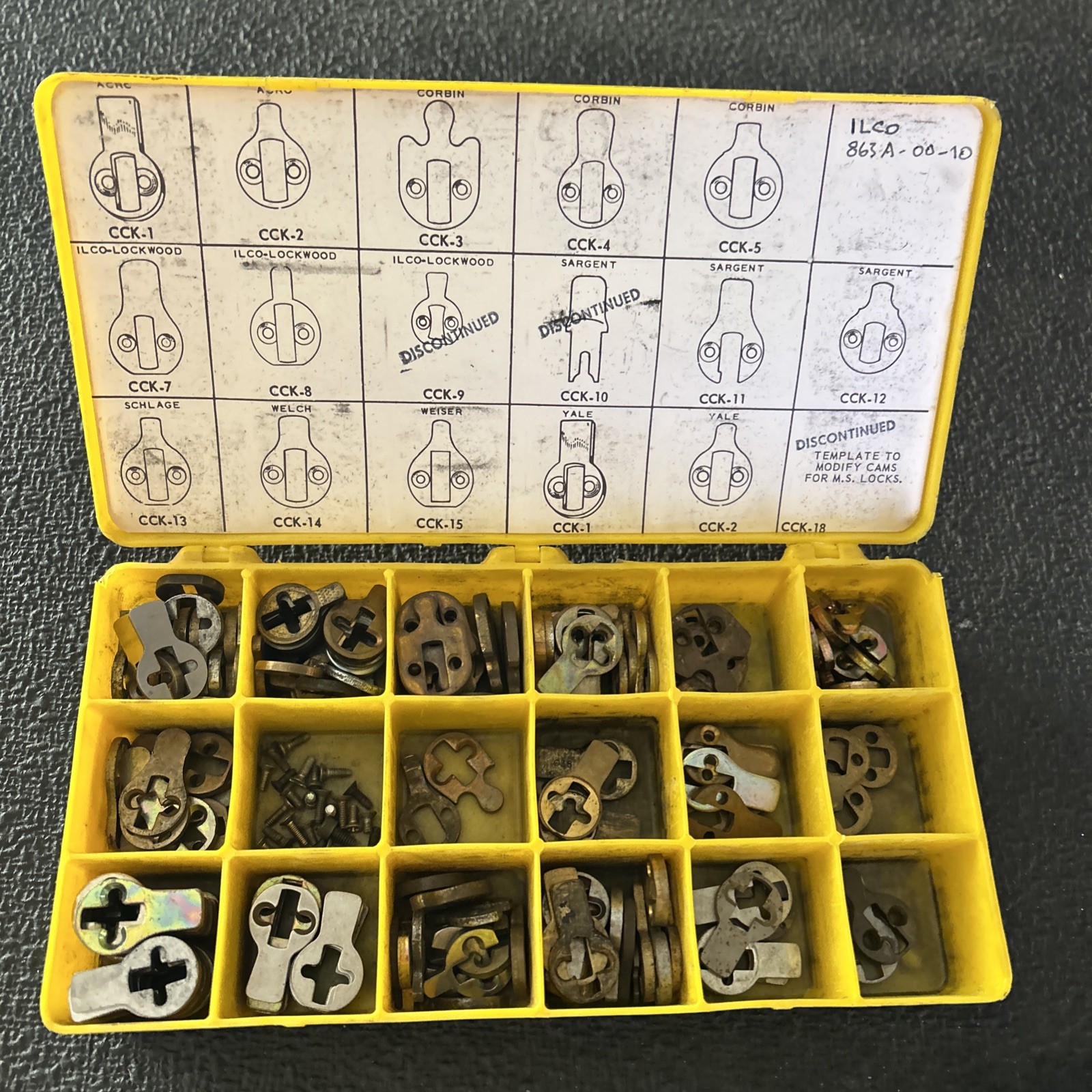 Vintage Locksmith Mortice Lock Tail Piece Kit