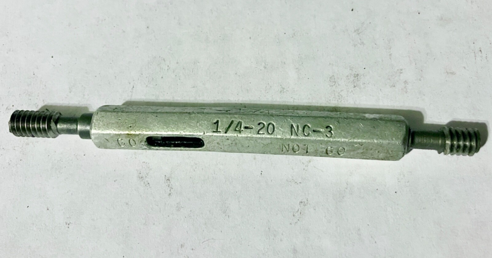 GTD GREENFIELD 1/4 20 NC 3 A-1 TAPERLOCK THREAD PLUG GAGE GO NO GO .2175 & .2201
