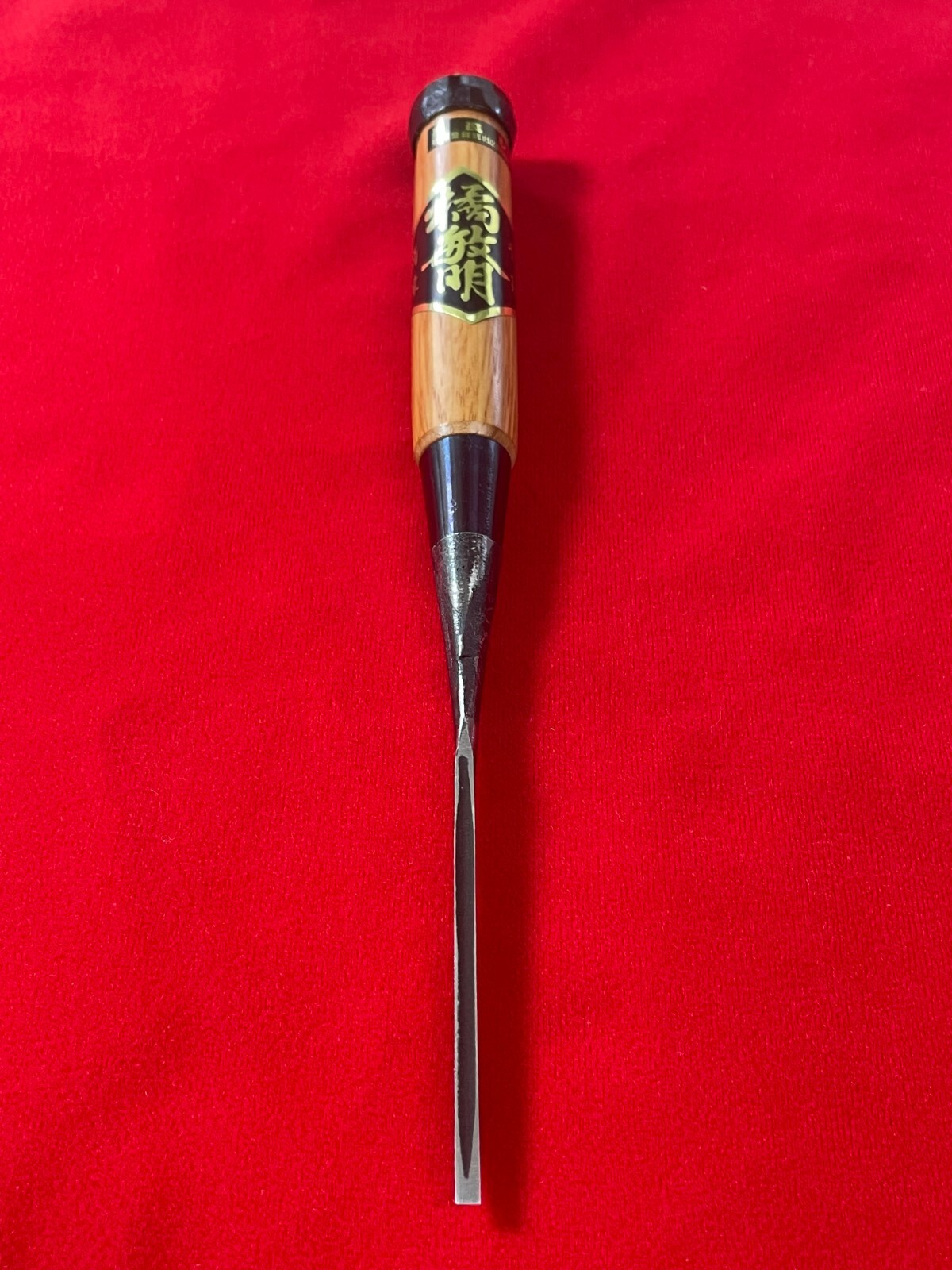 Japanese chisel dovetail Shinogi nomi 3mm (Mokume) White Steel#2 Woodworking