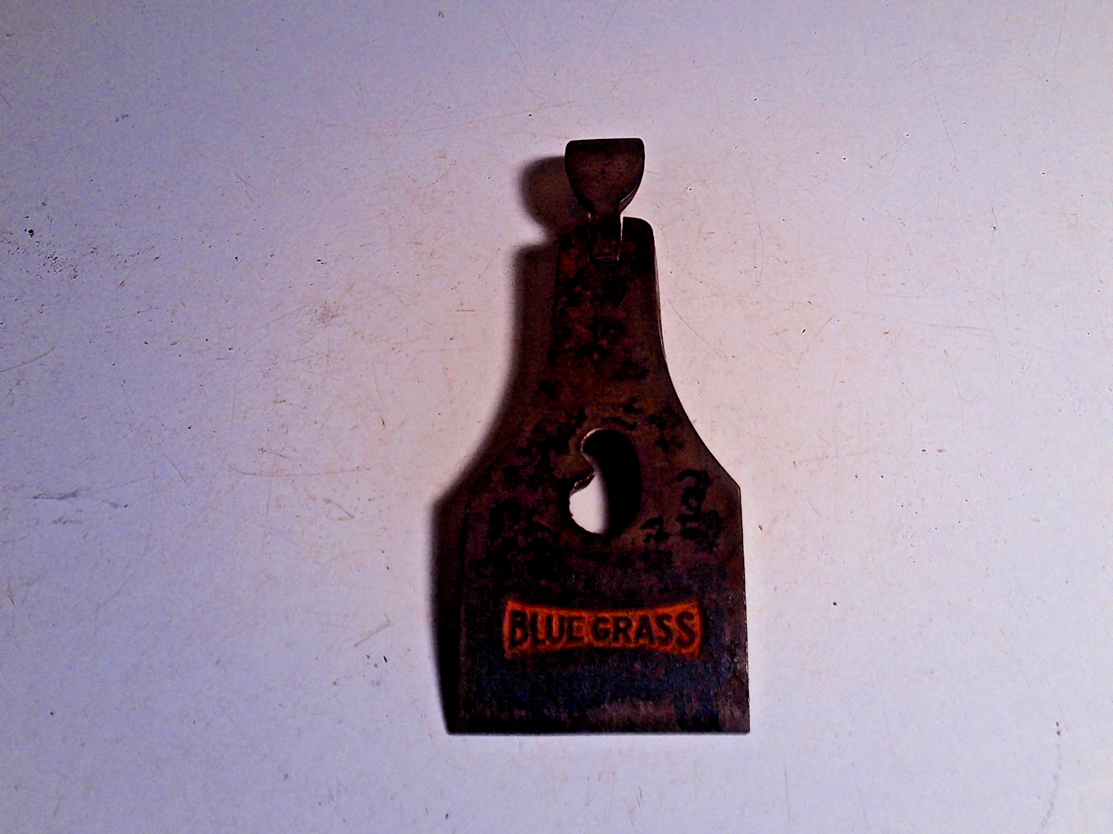 Vintage Belknap Bluegrass wood Plane cap iron lever cap 2 inch wide