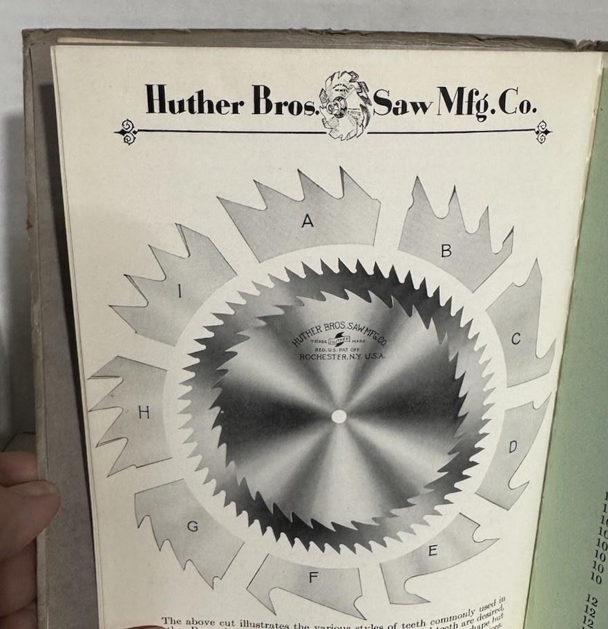 Vintage Huther Saws Catalog Catalogue 49 1928 W/1930 Price List & Circular 1929