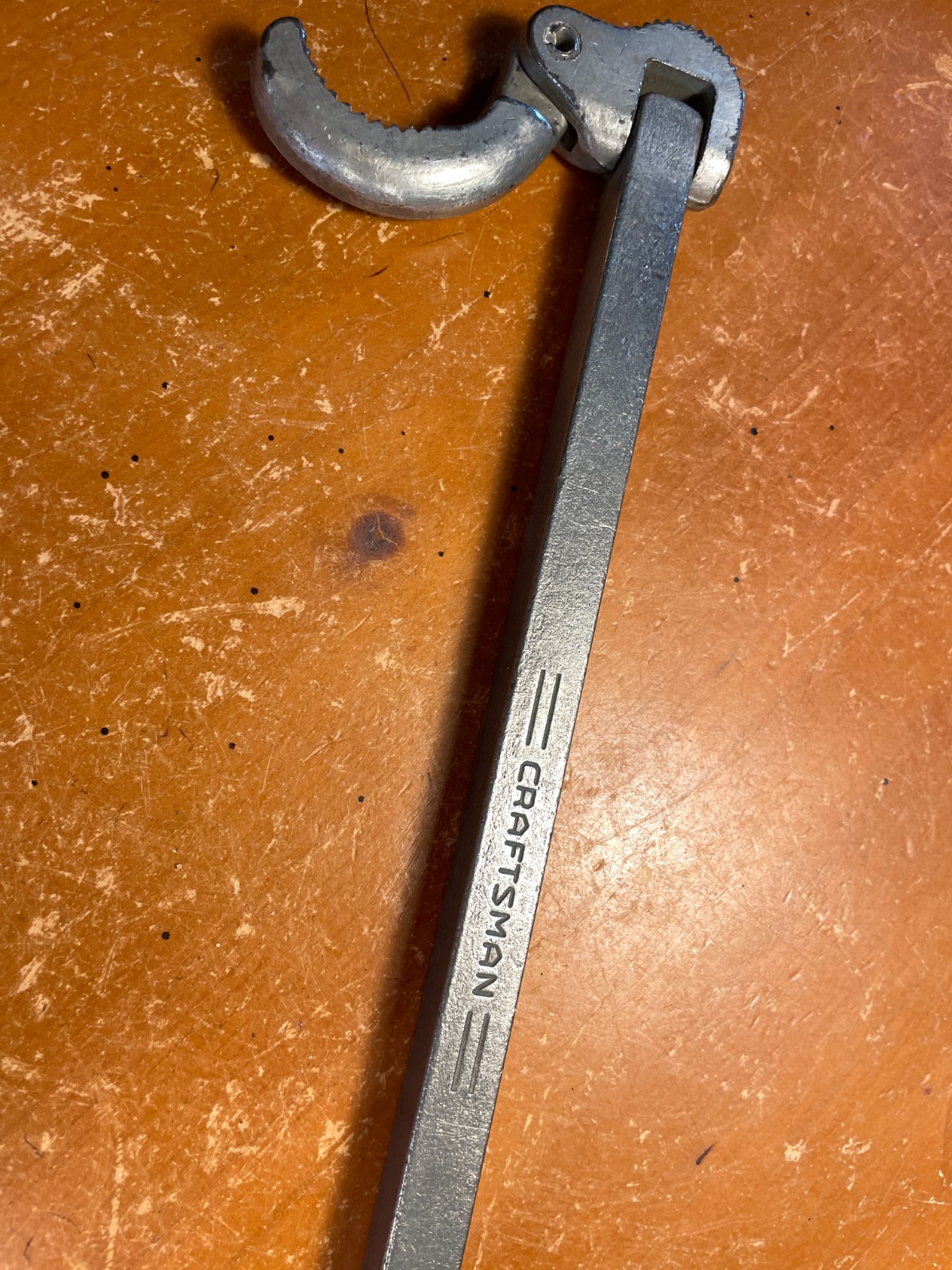 Vintage Craftsman Plumbing Wrench Tool Adjustable Pipe Basin Sink Faucet Wrench