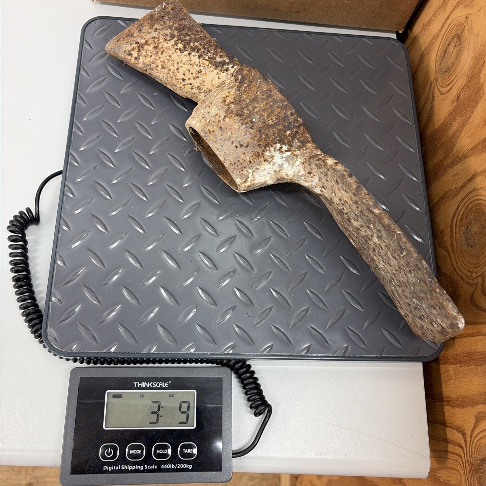 Vintage Tool 3.5LB 14” Mattock Pickaxe Head Pick Axe Long Cutter Pittsburgh PA