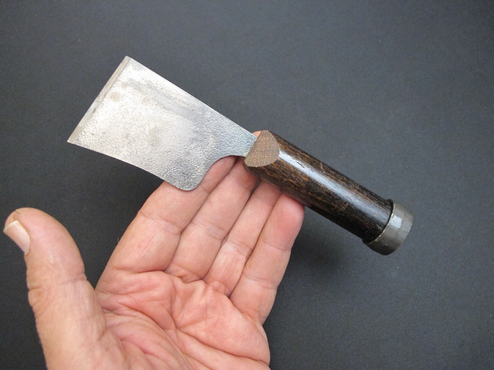 Vtg British HMSO Crown Leather Paring Knife Bookbinding Skiving Antique Tool