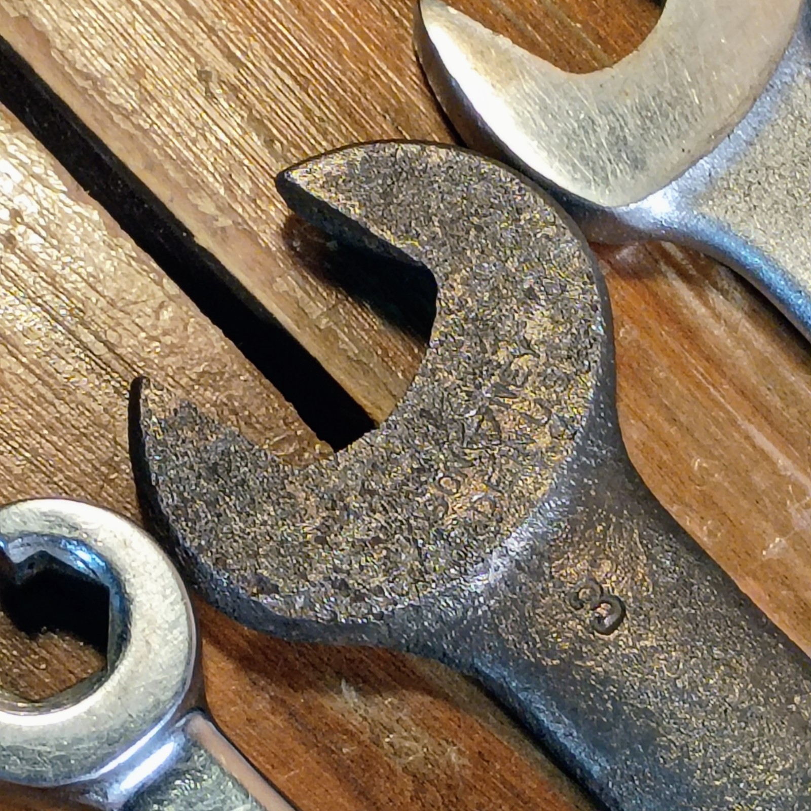 Lot Of 8 Vintage Bonney Made In USA Wrenches Open End Combination Double Box End