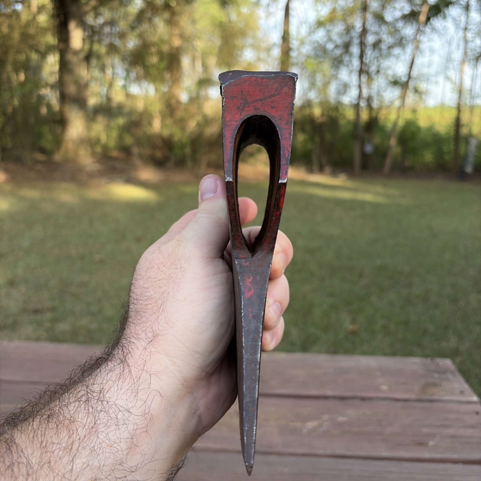 Vintage True Temper Jersey Pattern Axe Head 3lb 13oz Unmarked Camping Bushcraft