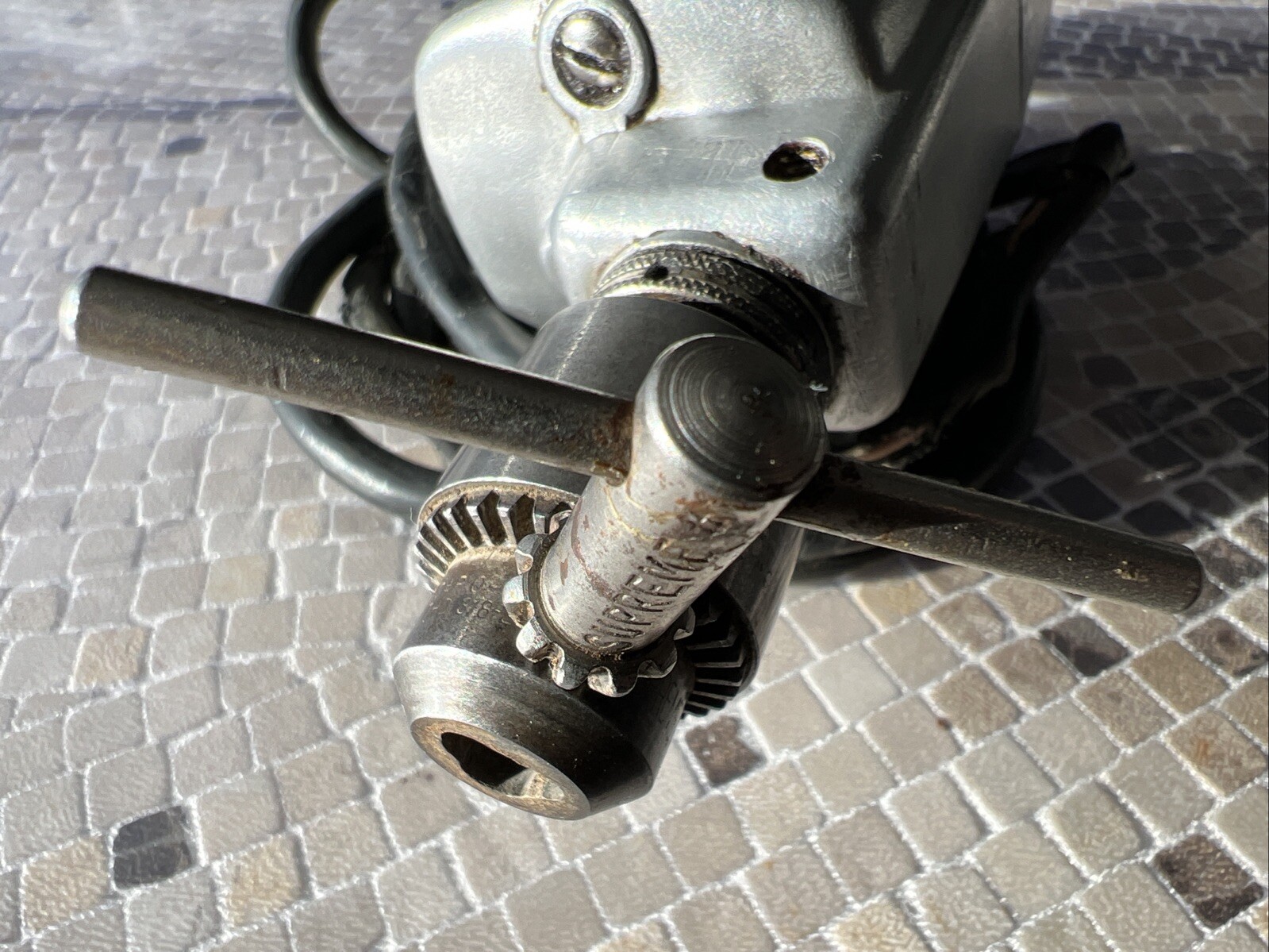 Vintage “ZEPHYR” Model-1950G 1/4″ Electric Drill, PET POWER TOOLS, circa 1952-57