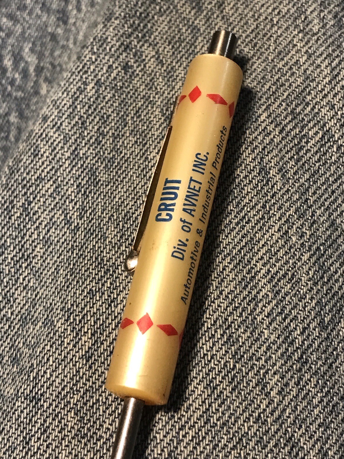 Cruit Avnet Inc. Automotive Industrial Products Vintage Screw Driver 🧲 Tool