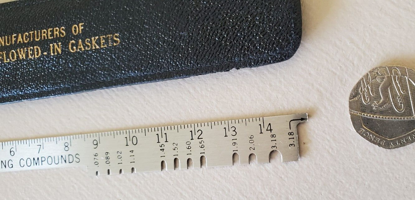 Rare Vintage Darex Sealing & Gasket 6″ Ruler W.R. Grace & Co. Collectors Item
