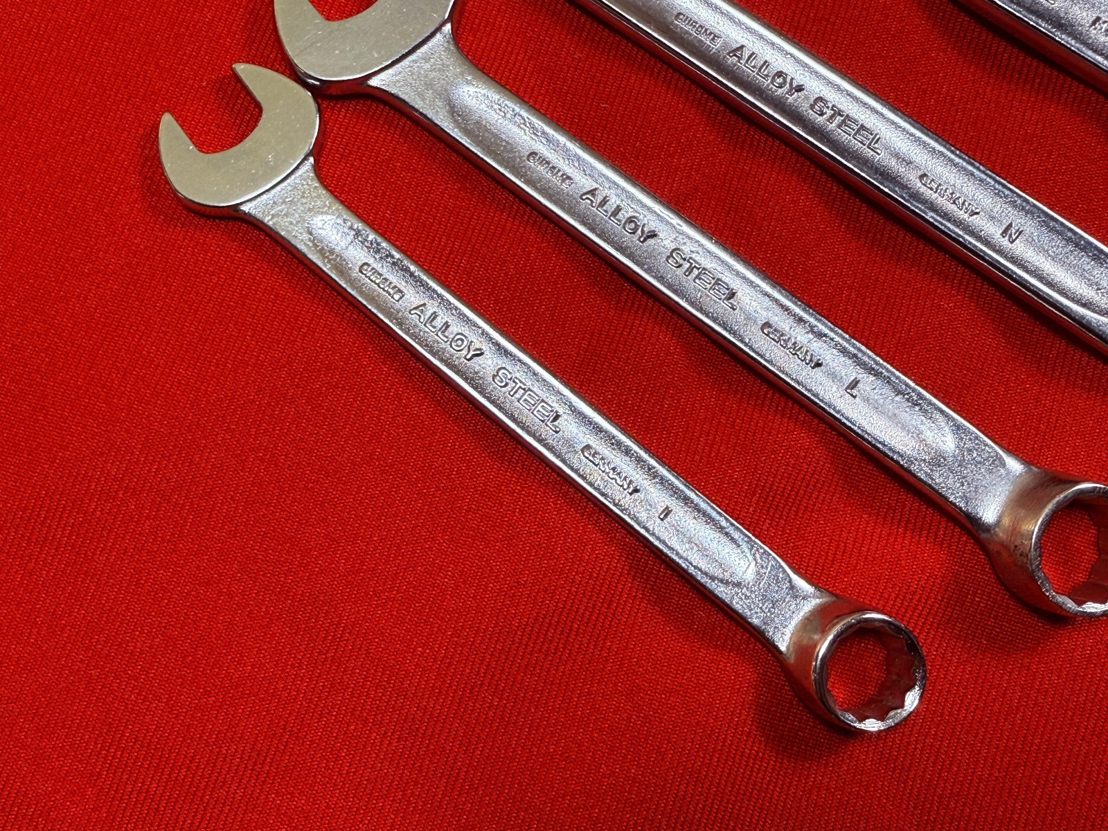 NOS Vintage Stahlwille SAE Open Box 13 series 8 pc Combination Wrench Set