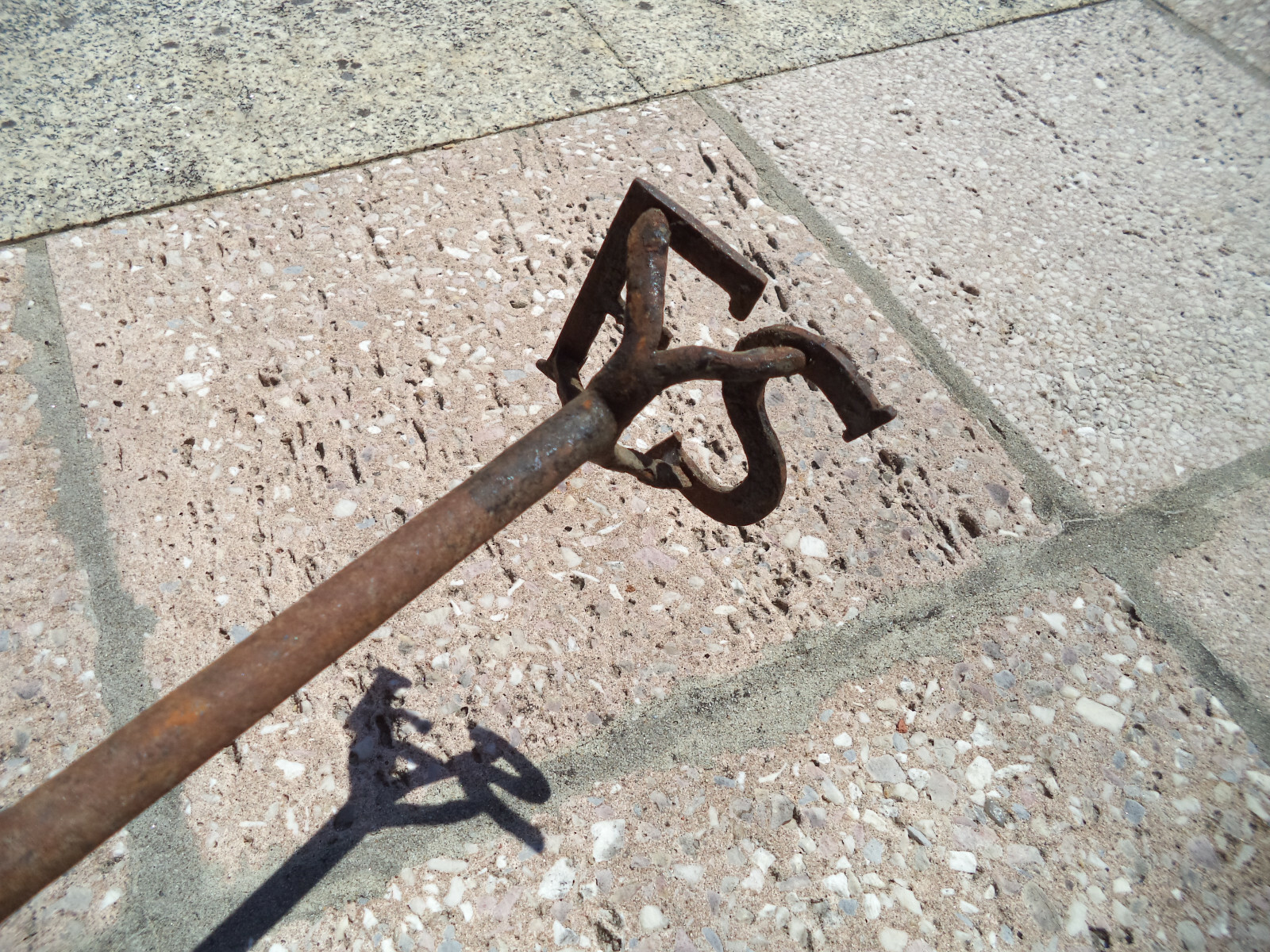 Antique Blacksmith tool for Branding Livestock Catle Monogram FS