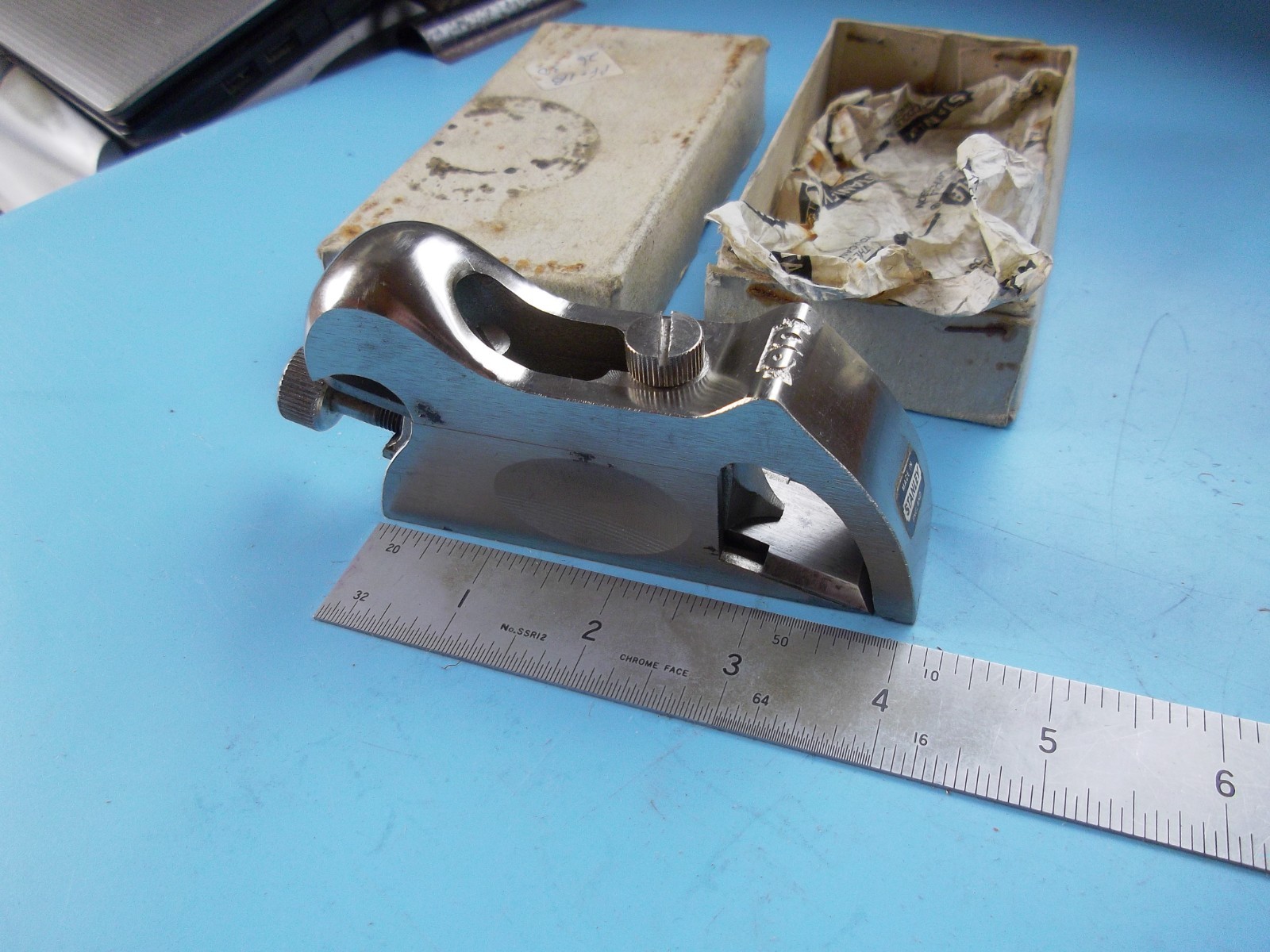 Stanley No.90 Small Bullnose Rebate Plane Woodworking Tool – Good Condition.
