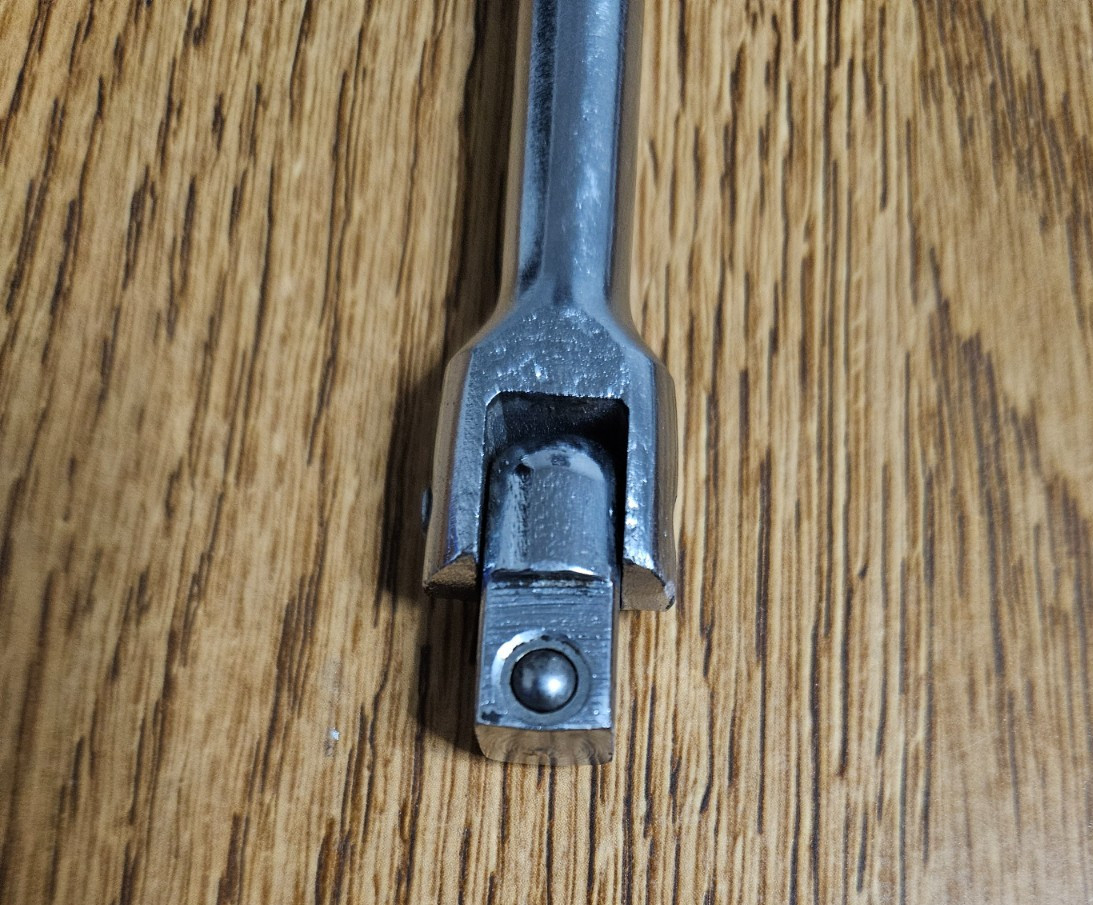 Vintage 3/8″ Drive x 8″ POWR-KRAFT Breaker Bar 84H4839 Very Nice Shape
