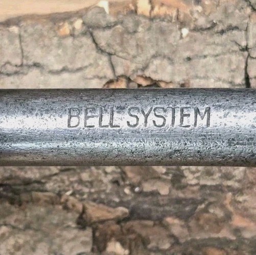 Vintage North Brothers YANKEE Bit Brace No. 2101 – 10″ BELL SYSTEM Hand Drill
