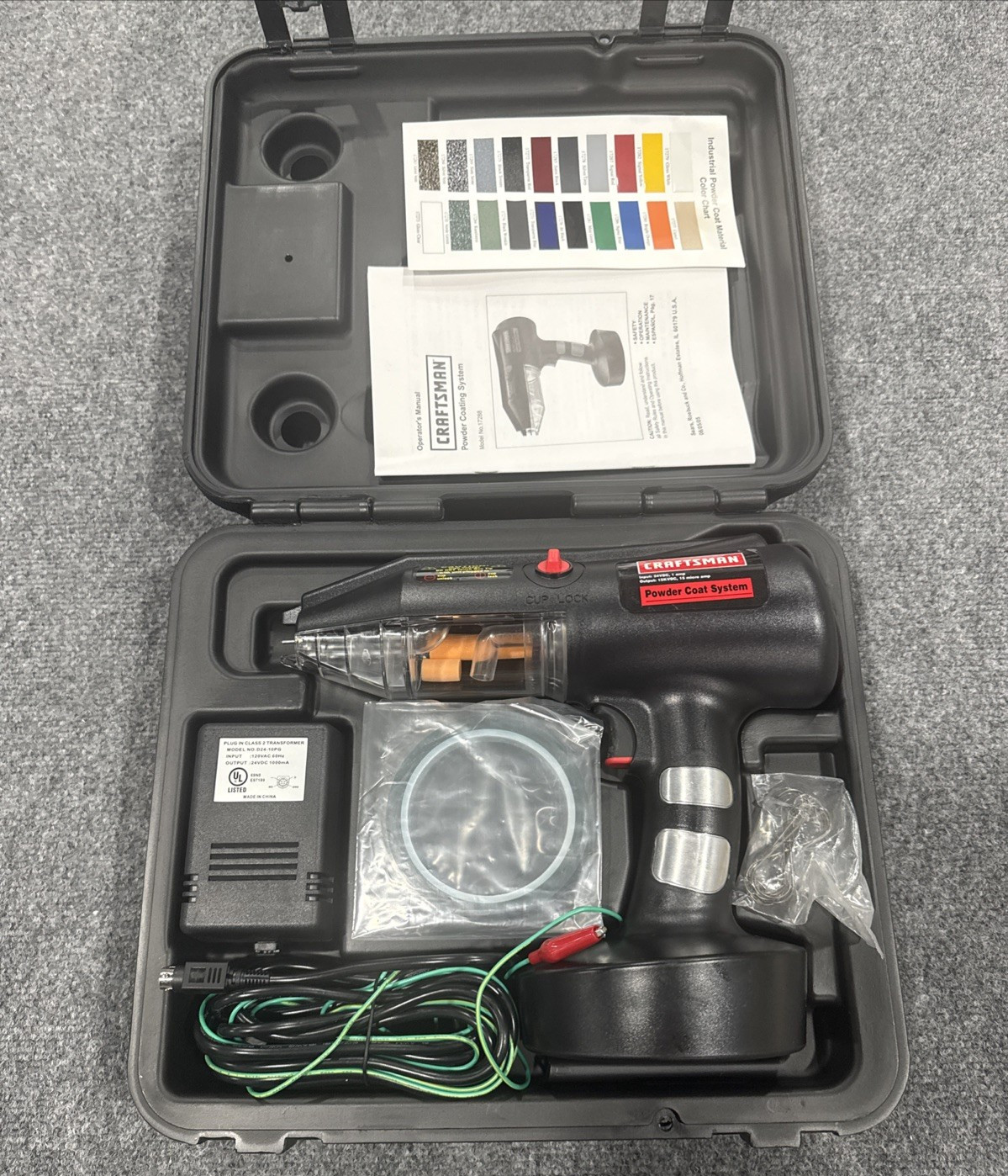 NEW Sears Craftsman Nos Powder Coating System Very Rare 17288