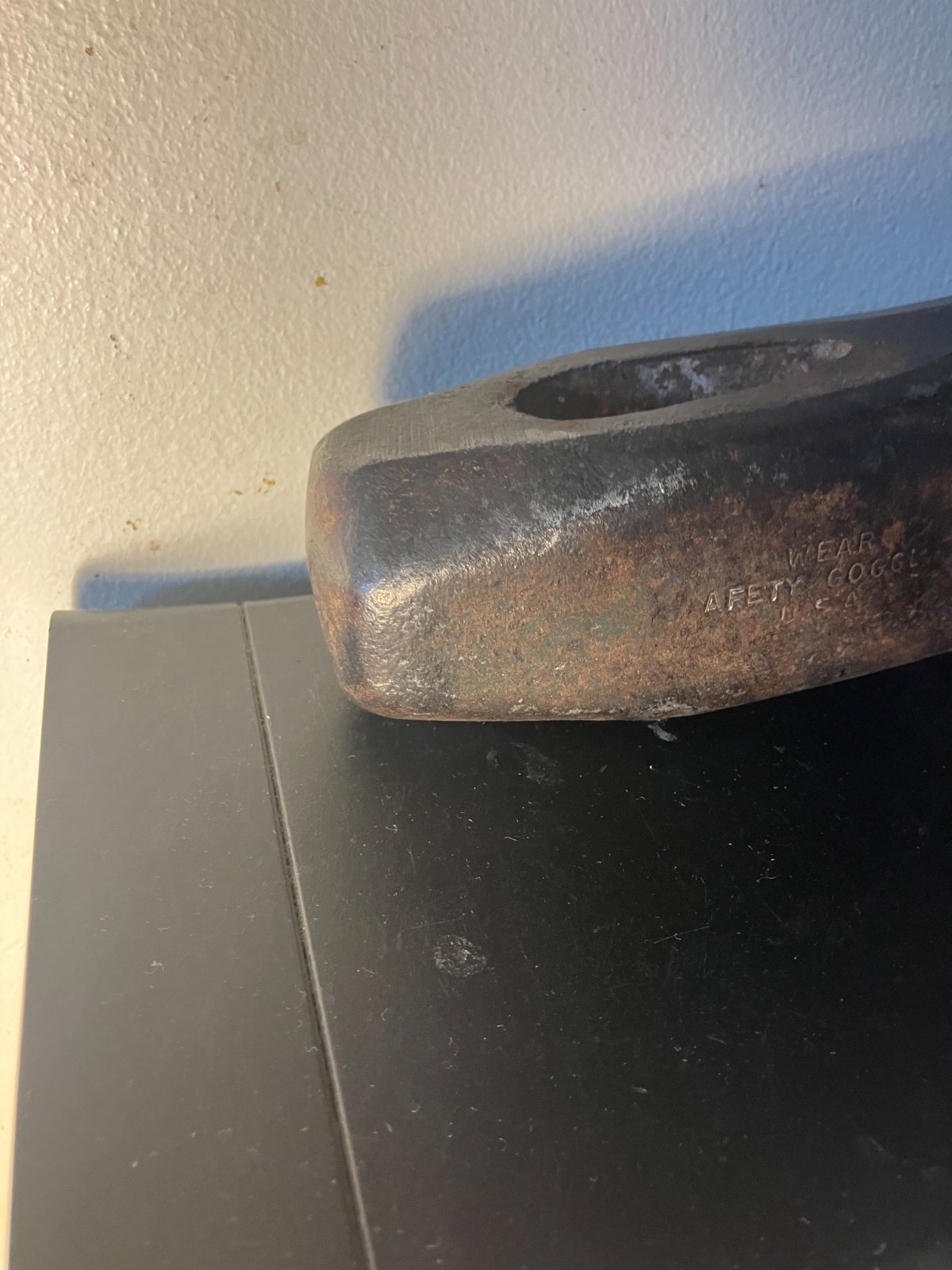 VINTAGE WOOD SPLITTING MAUL MADE IN U.S.A. 8 POUND