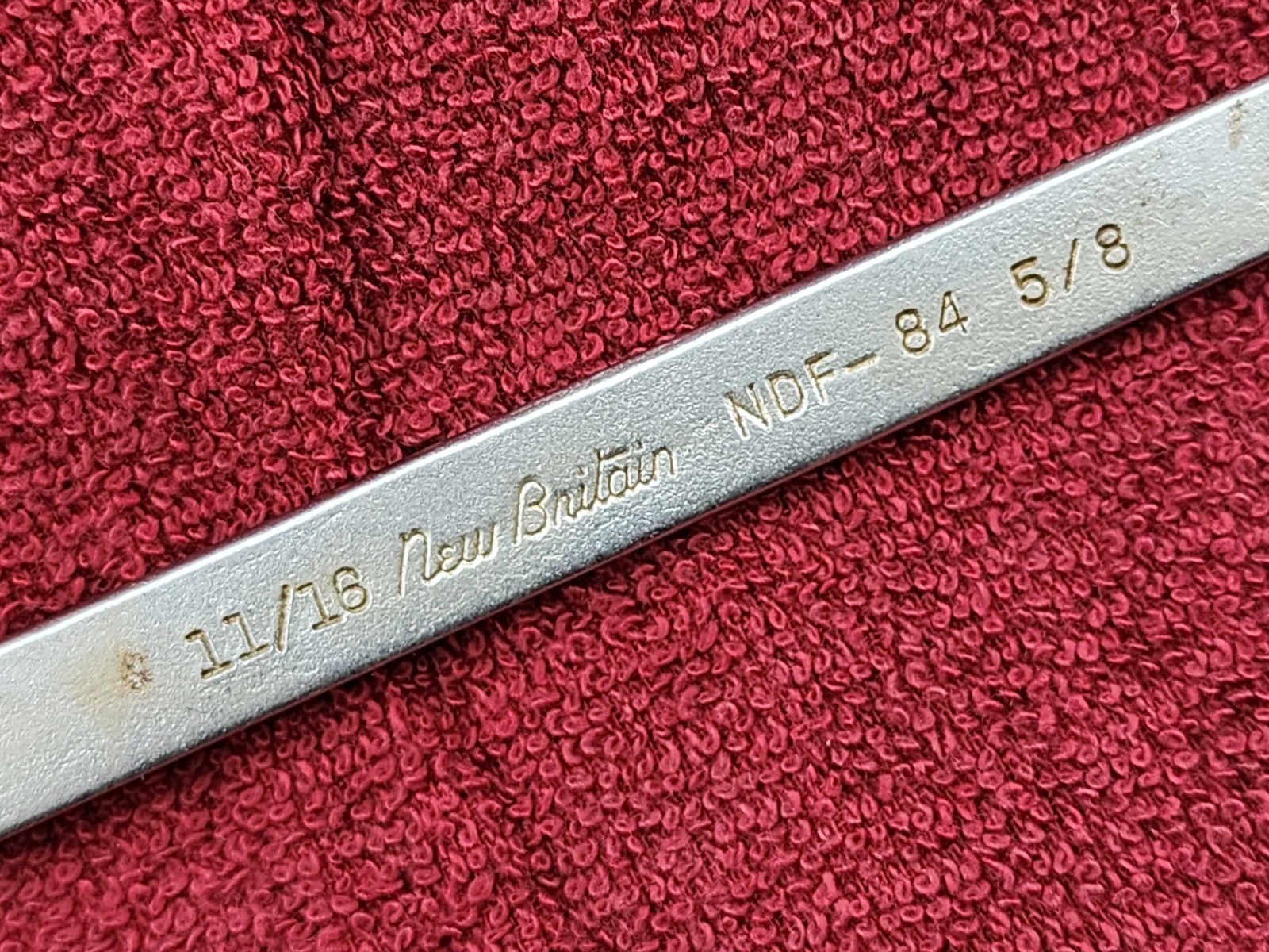 2 NEW BRITAIN WRENCHS BE X BE 9/16″ X 1/2″ NDF-202 & OPEN END TAPPET NDF-84