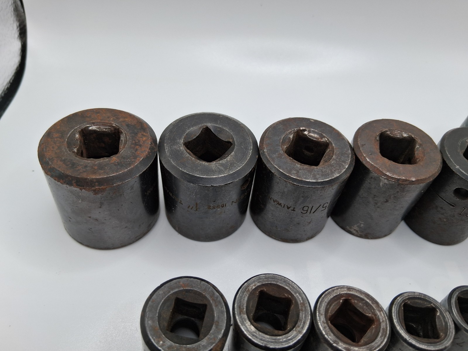 Craftsman Shallow Impact Socket Sets 1/2 & 3/8 Drive SAE 6pt