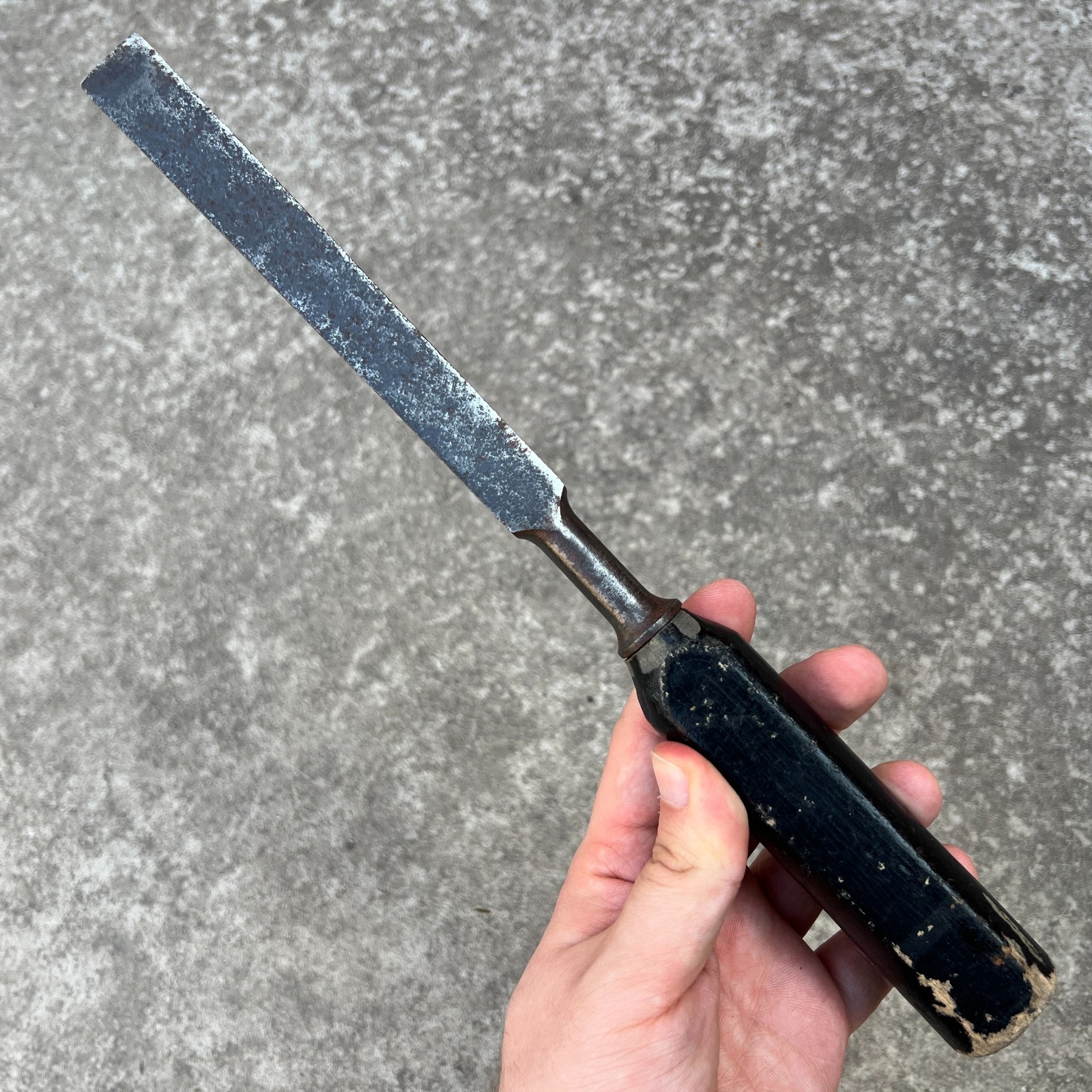 Vintage Wood Carving Chisel / Soviet Old Hand Tool / Made in USSR.