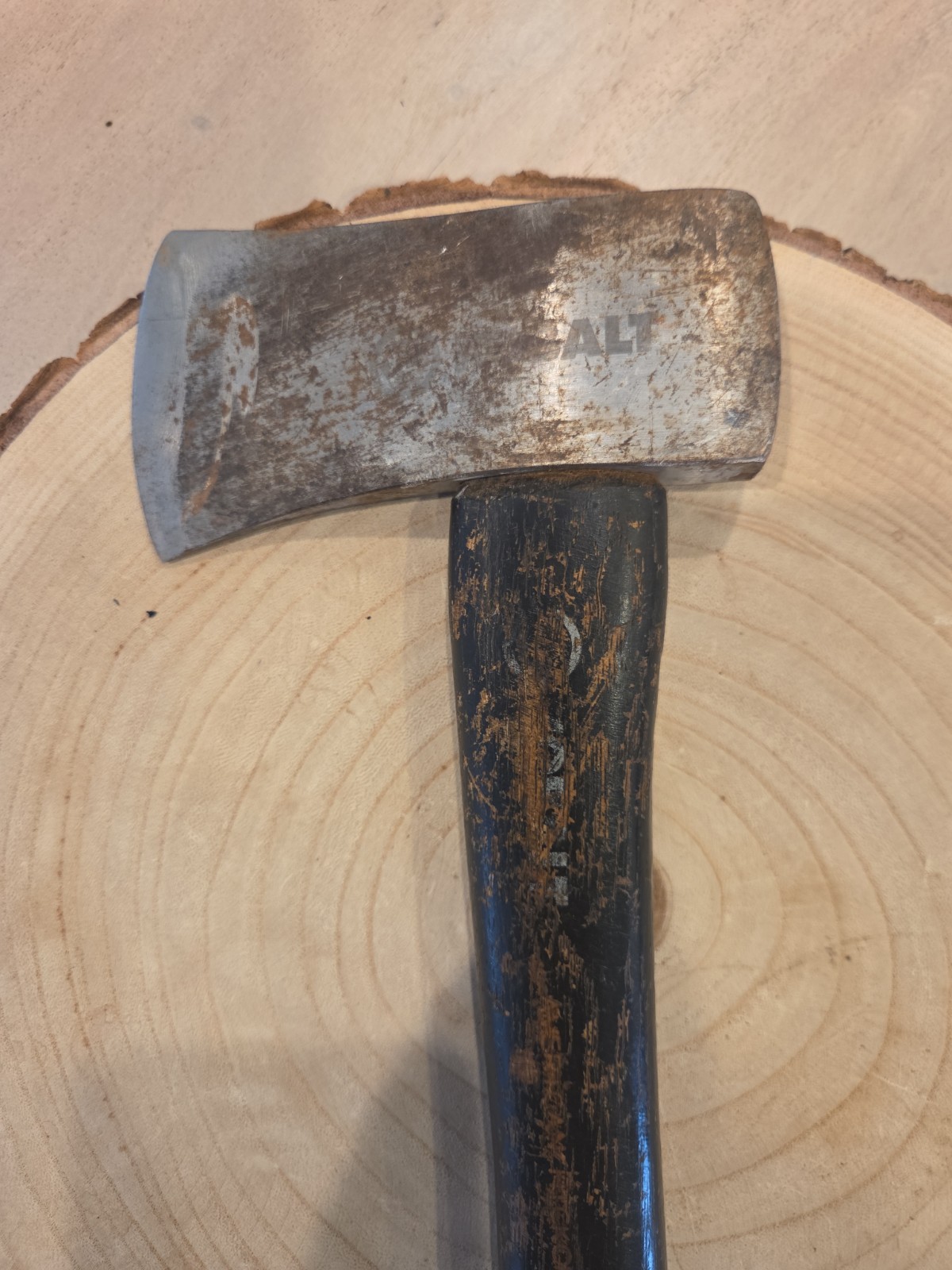 Vintage Kobalt Hatchet Reads “American Hickory” On The Handle