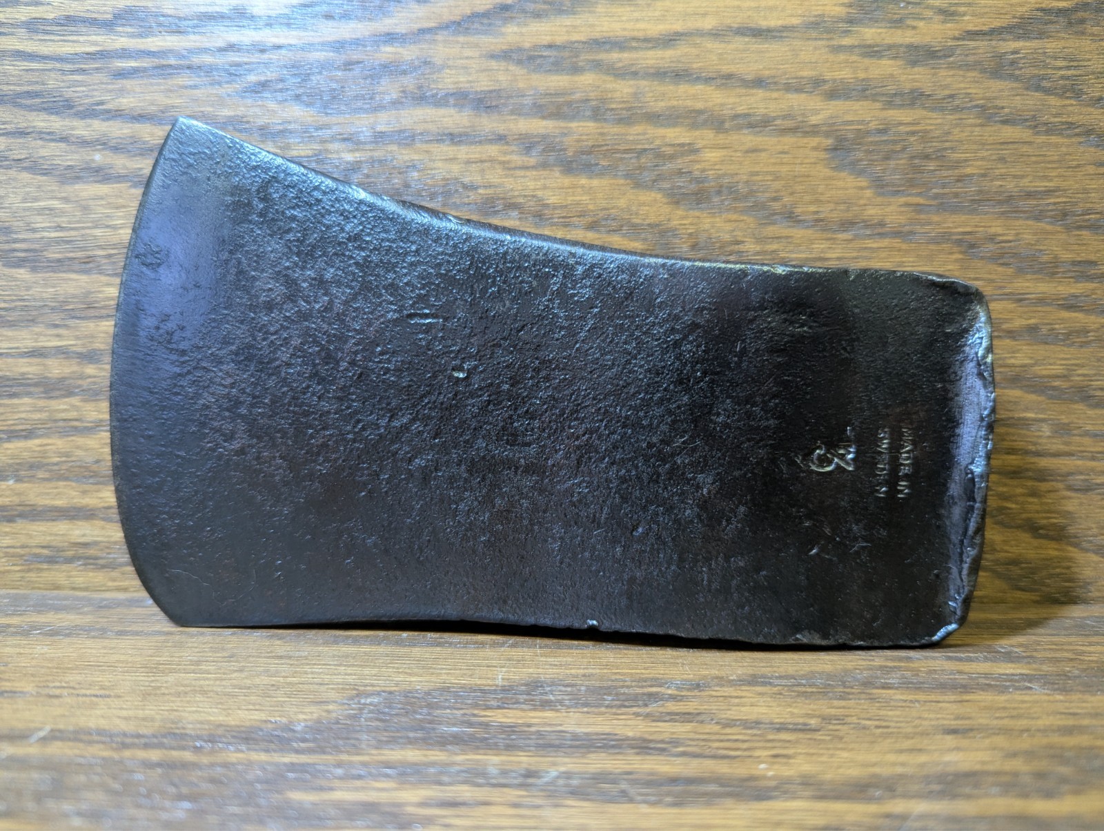 Vtg Sater Banko Axe Head 6-3/4″ OAL / 2.85 lbs Made In Sweden 3 for Restoration