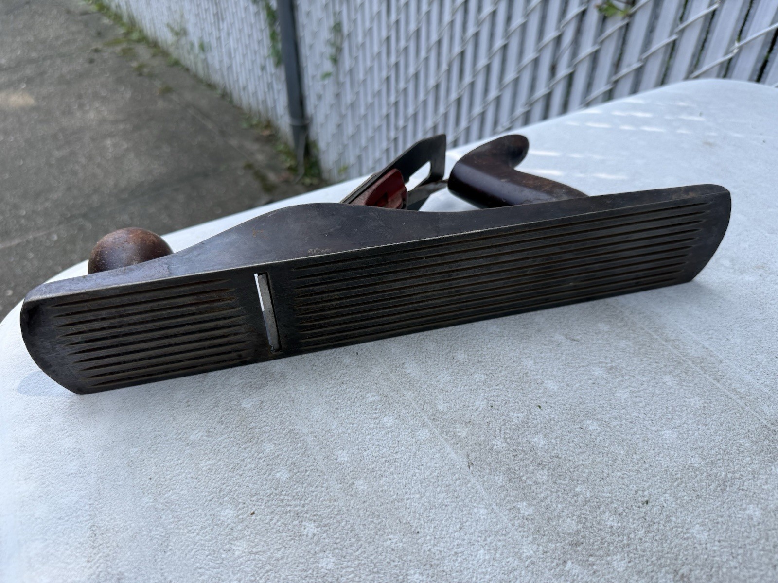 Vintage Craftsman Hand Plane 14 Inches Woodworking Carpenter Bench Tool