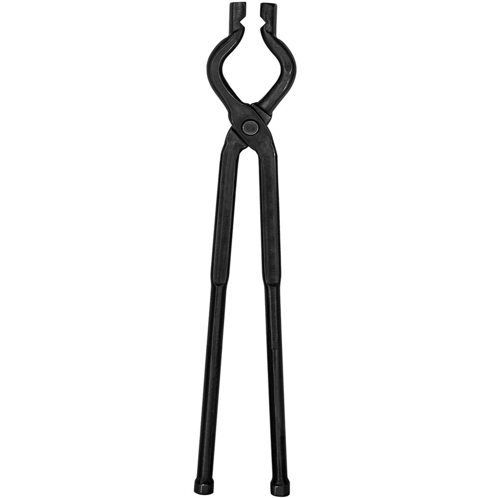 V-Bit Bolt Knife Making Blacksmith Tongs Bladesmith Wolf Jaw Anvil Forge 17 Inch