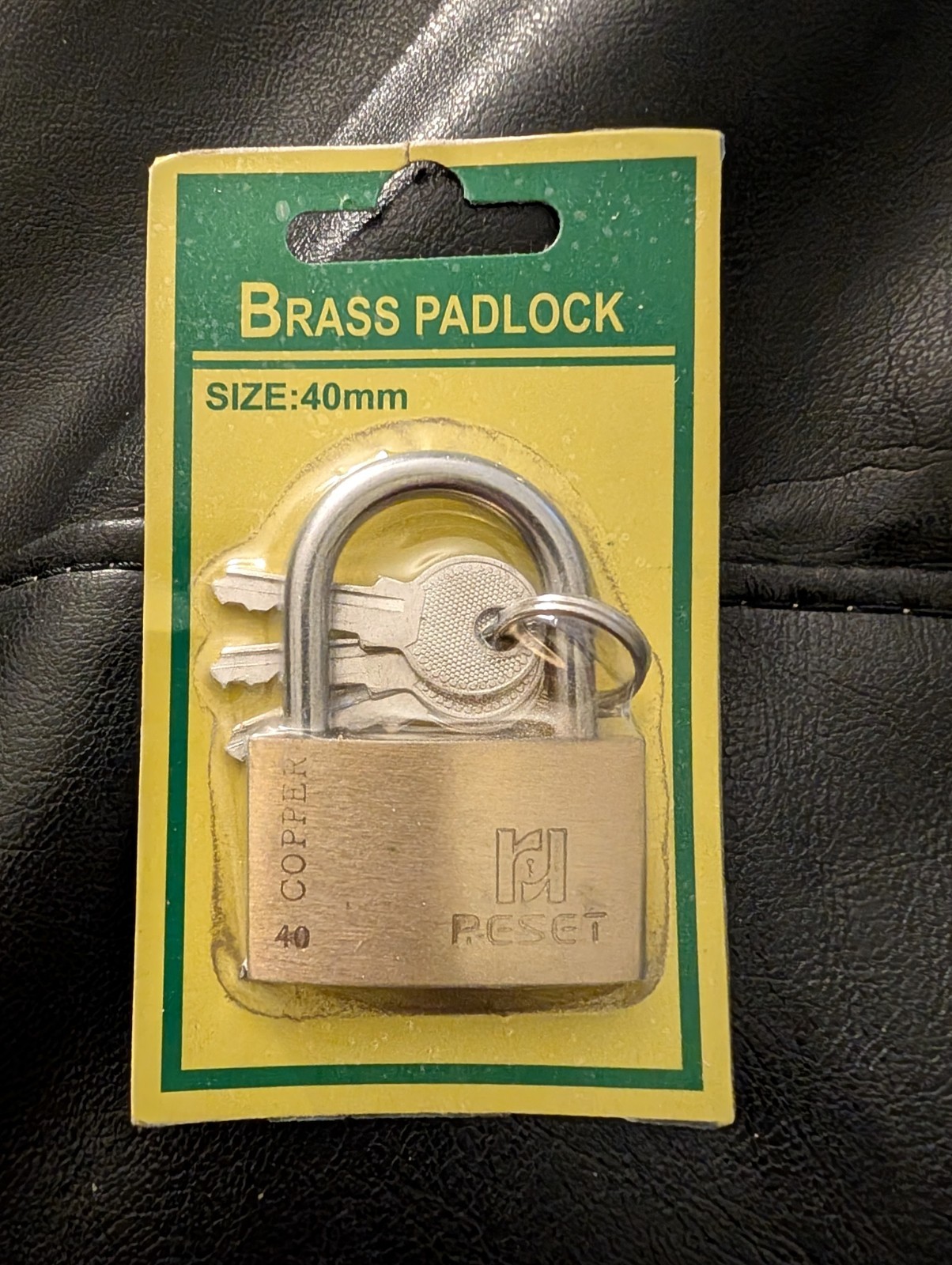 Brass padlocks with keys 40 mm LOCK School Locker Work Garage Shed Storage NEW