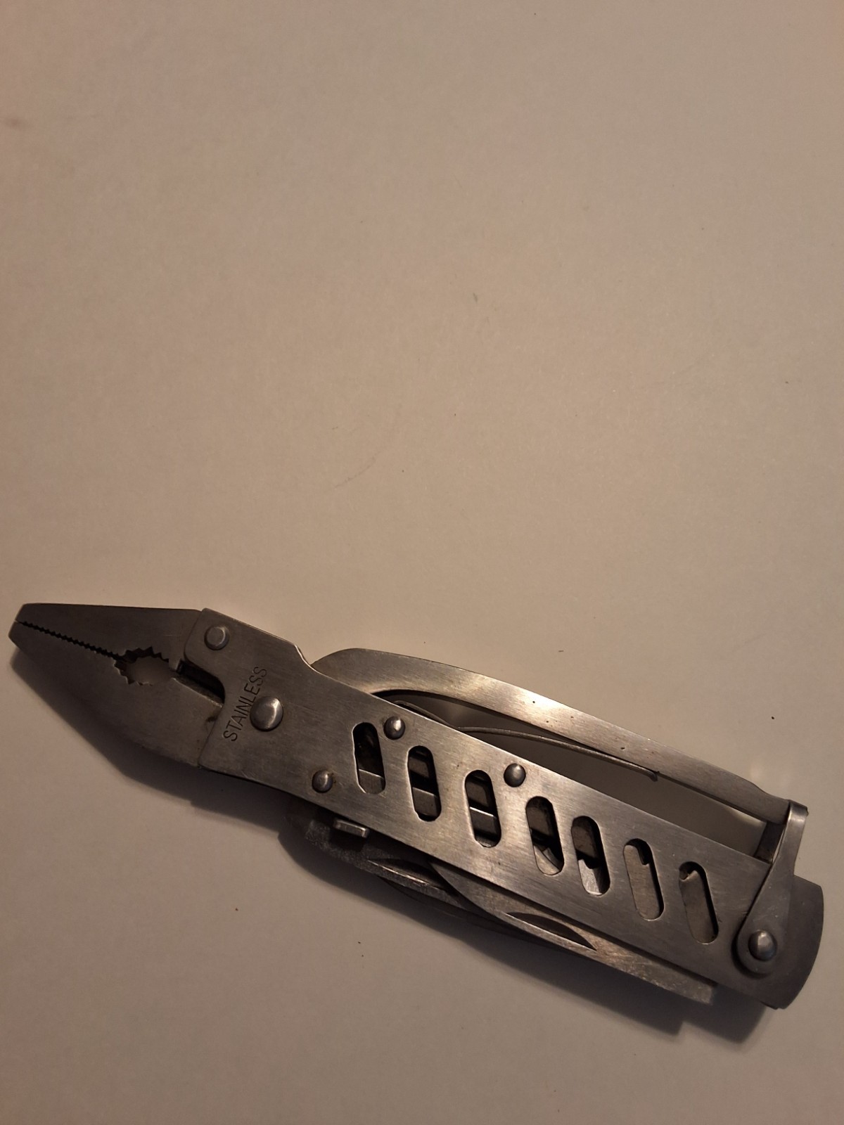 JAGUAR FOLDING MULTI TOOL PLIERS KNIFE CAMPING/FISHING TOOL VINTAGE VG+